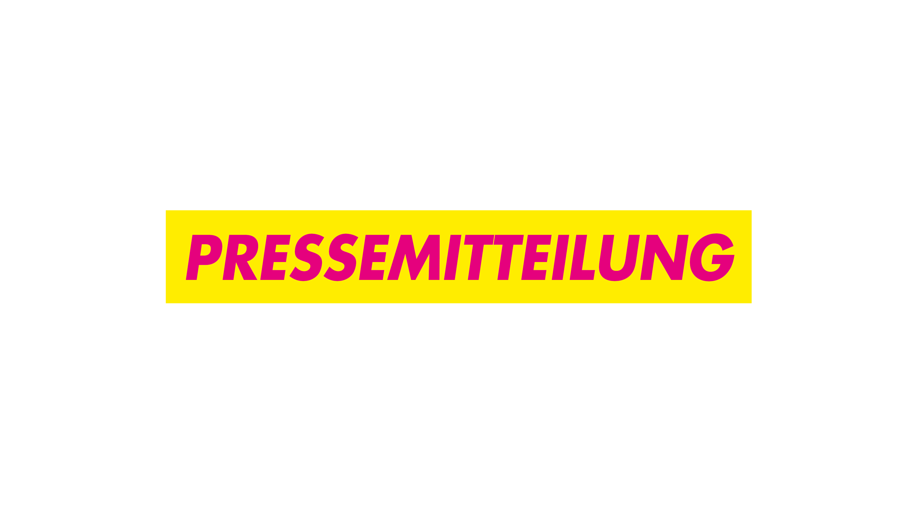 Pressemitteilung